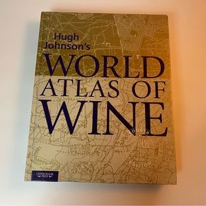 Hardcover Hugh Johnson’s World Atlas of Wine / coffee table book
